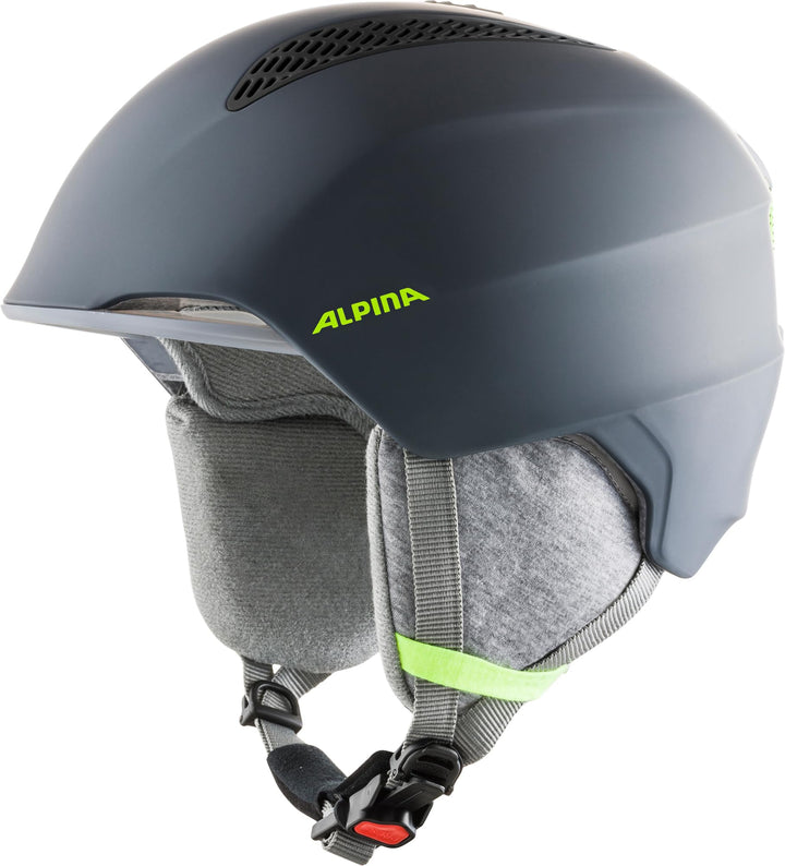 ALPINA GRAND JR - Sicherer, Leichter, Stossabsorbierender & Individuell Anpassbarer Skihelm Für Kind