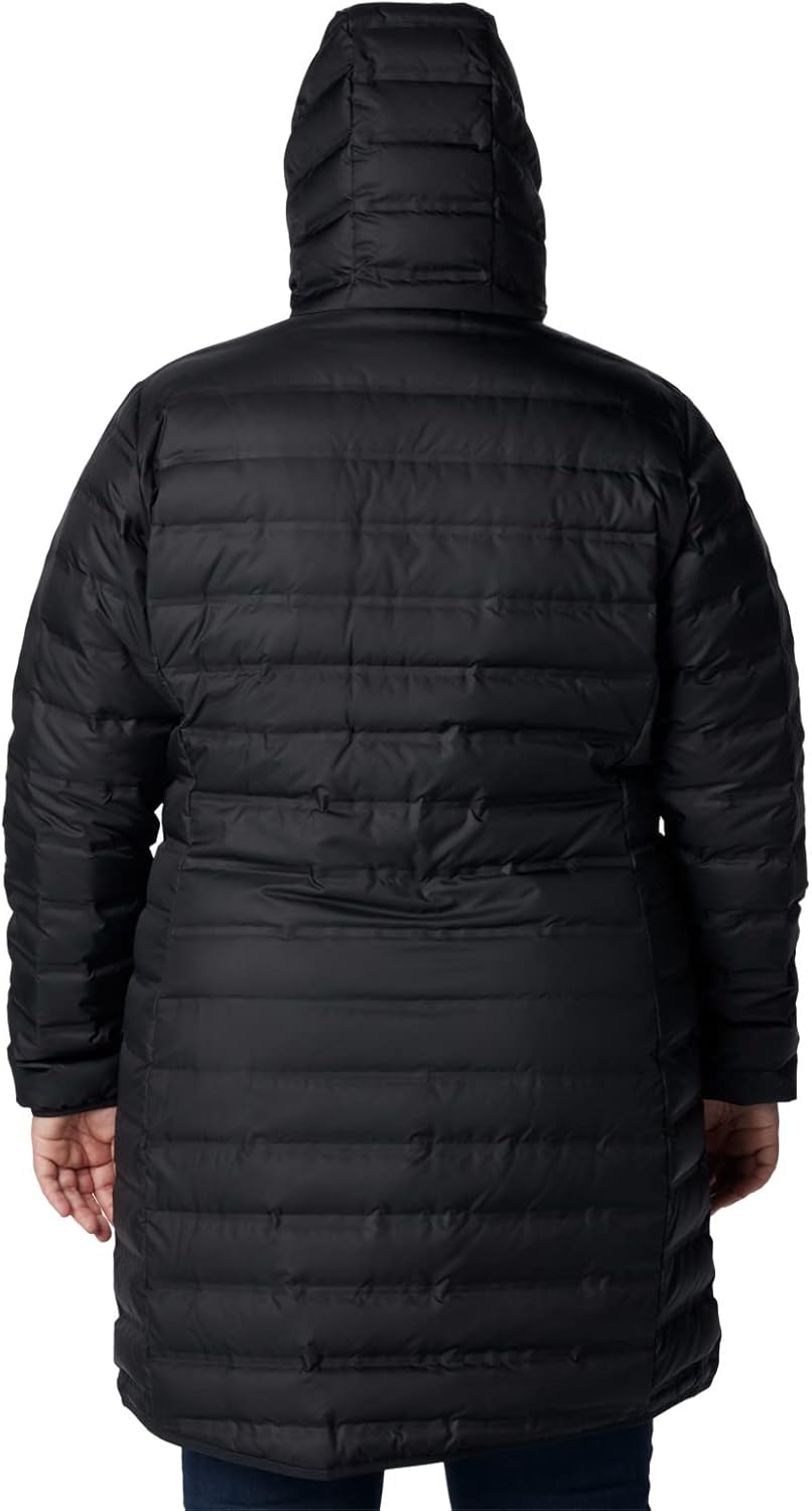Columbia Lake 22 Daunen-Kapuzenjacke für Damen, Schwarz