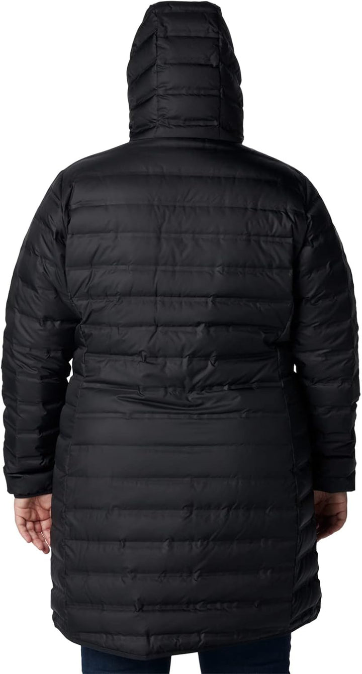 Columbia Lake 22 Daunen-Kapuzenjacke für Damen, Schwarz