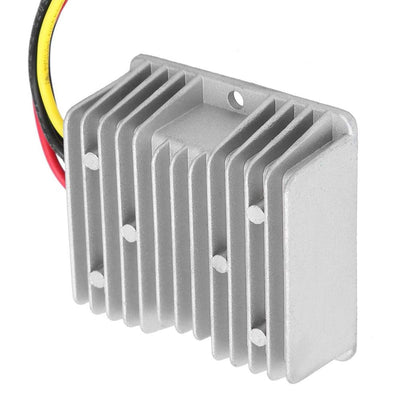 Fafeicy IP67 Stromrichtermodul, DC36V/48V to 24V Aluminium Abwärtswandler mit automatische Schutzfun