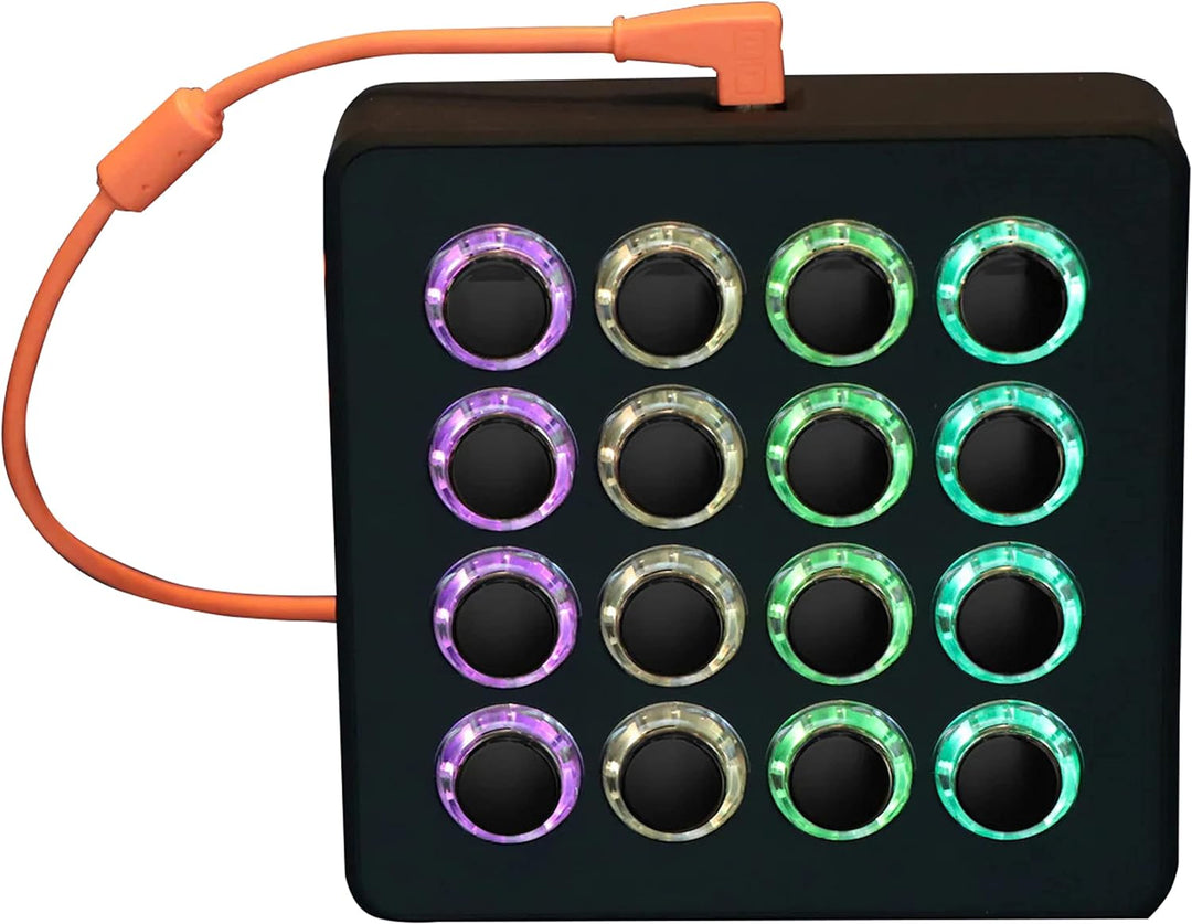 Dj Techtools Midi Fighter Spectra, hochwertiger Midi Controller für DJs (Leistungsstark, offizielle