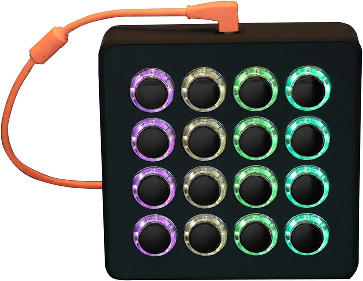 Dj Techtools Midi Fighter Spectra, hochwertiger Midi Controller für DJs (Leistungsstark, offizielle
