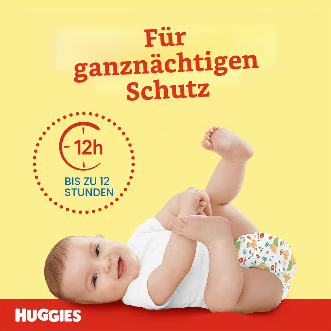 Huggies Unistar Windeln, Grösse 6 (15-30 kg), 72 Stück Taglia 6 72 Pannolini, Taglia 6 72 Pannolini