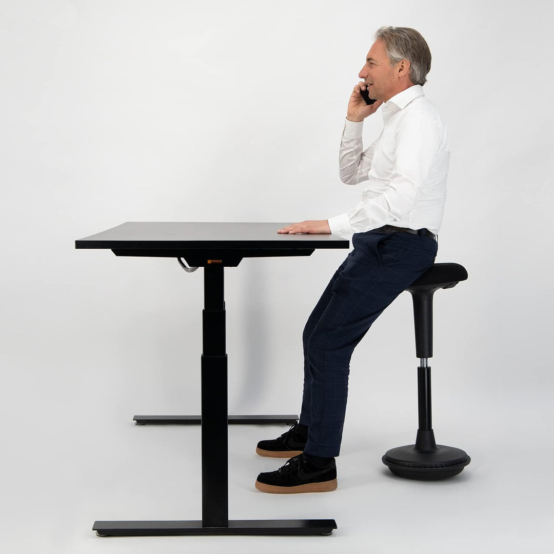 Wobblez ergonomischer Bürostuhl | Rückenschonender Wackelhocker Höhenverstellbar von 63-83 cm für ei