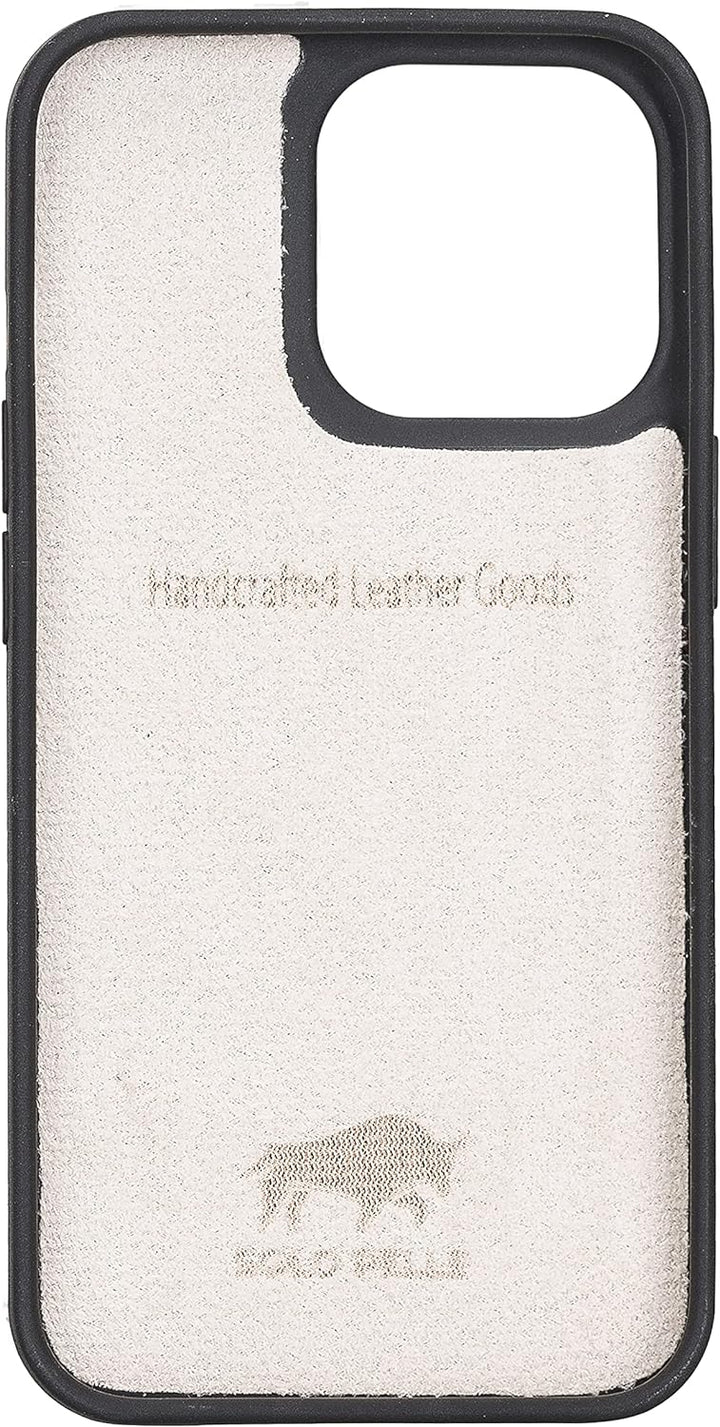 Solo Pelle Lederhülle für das iPhone 13 Pro in 6.1 Zoll Stanford Case Leder Hülle Ledertasche Backco