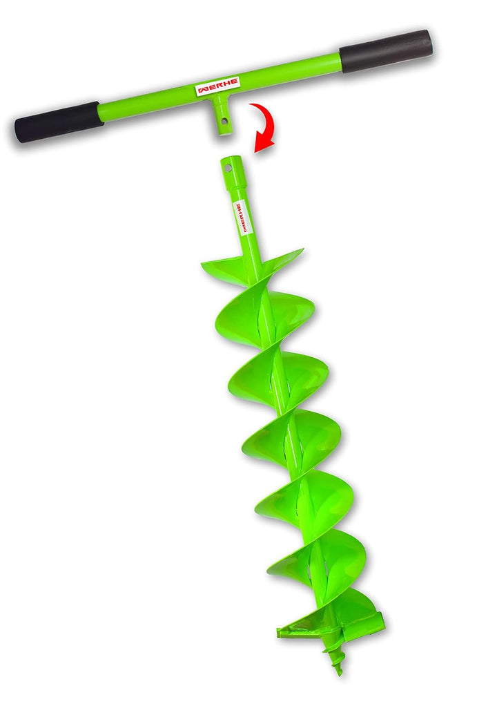 WERHE Handgriff für Erdbohrer Brunnenbohrer Brunnenbau 56 cm extra langer Griff