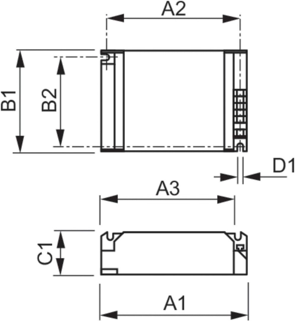Philips Lighting Halogen-Metalldampflampen EVG 150W (1 x 150 W) für Leuchteneinbau, Metallgehäuse