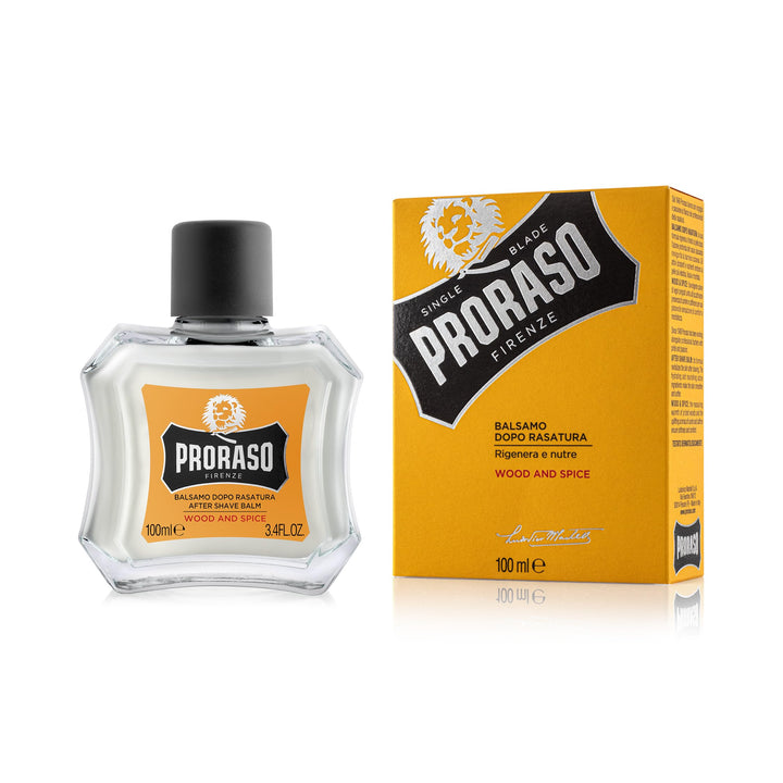 Proraso Wood and Spice After Shave Balsam, 100 ml Single, Single