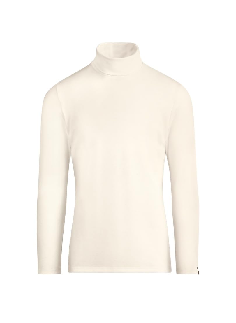 TRIGEMA Rollkragenshirt S Beige, S Beige