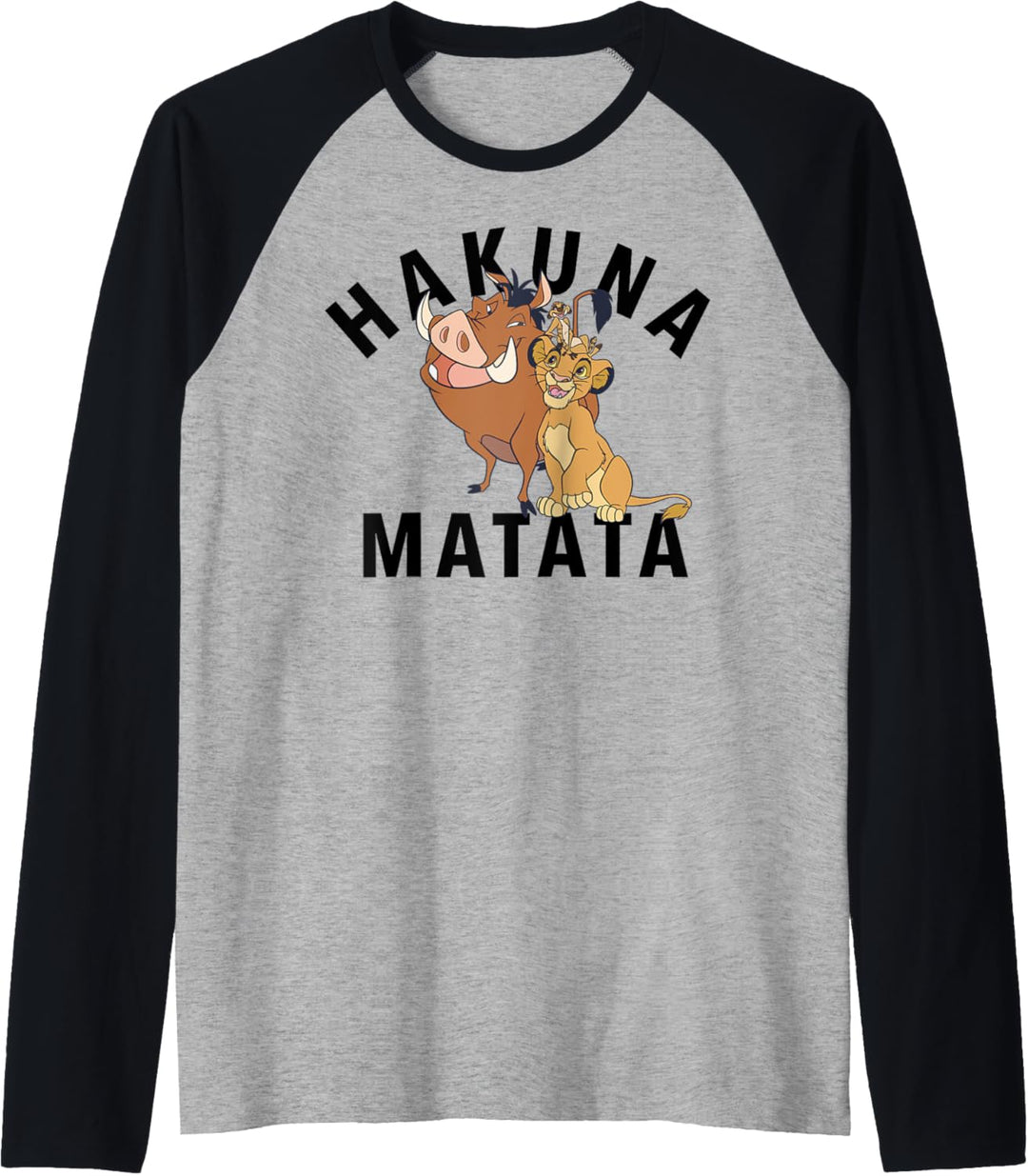 Disney The Lion King Hakuna Matata Friends Raglan