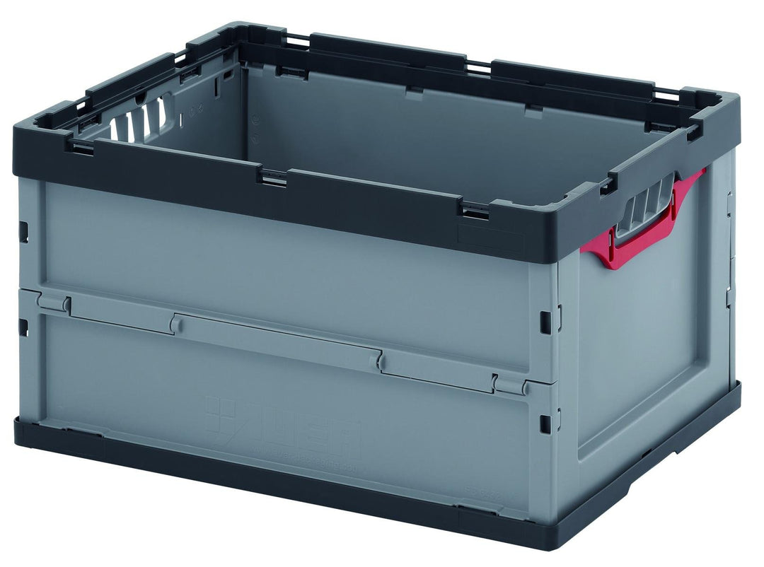 Auer Packaging 10x Profi-Faltbox 60 x 40 x 32 klappbarer Eurobehälter 60x40x32 stabile stapelbare Kl