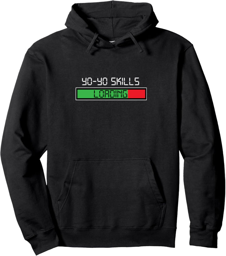 Yo-Yo Skills Loading Retro Hobby Yo-Yo Pullover Hoodie