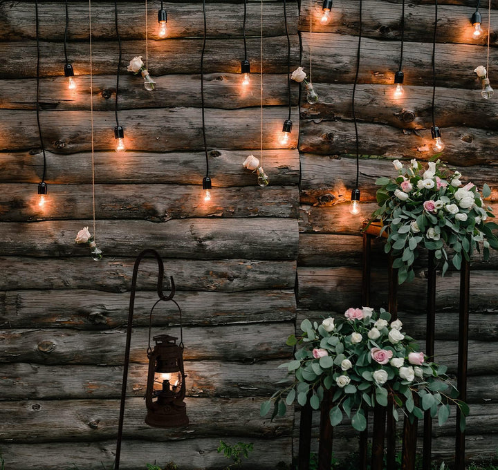 Blümelhuber LED rostige Gartenleuchte zum Stellen oder Hängen - Windlicht Glas Laterne mit Stab - Ro