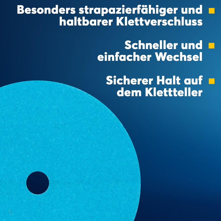 EDW Profi Diamant-Schleifpad für Trockenschliff, D = 230 mm, Körnung 1500, Klettaufnahme, für Naturs