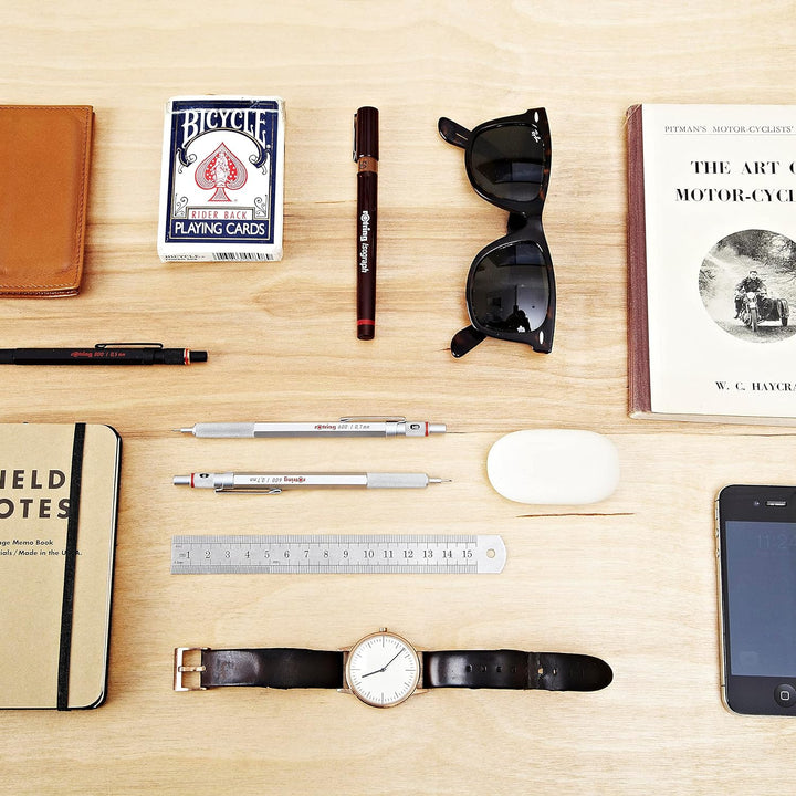 rOtring Isograph Fineliner Master Set | mit Zirkel | 0,1 mm/ 0,3 mm/ 0,5 mm | 3 Stück 0,10 mm, 0,30