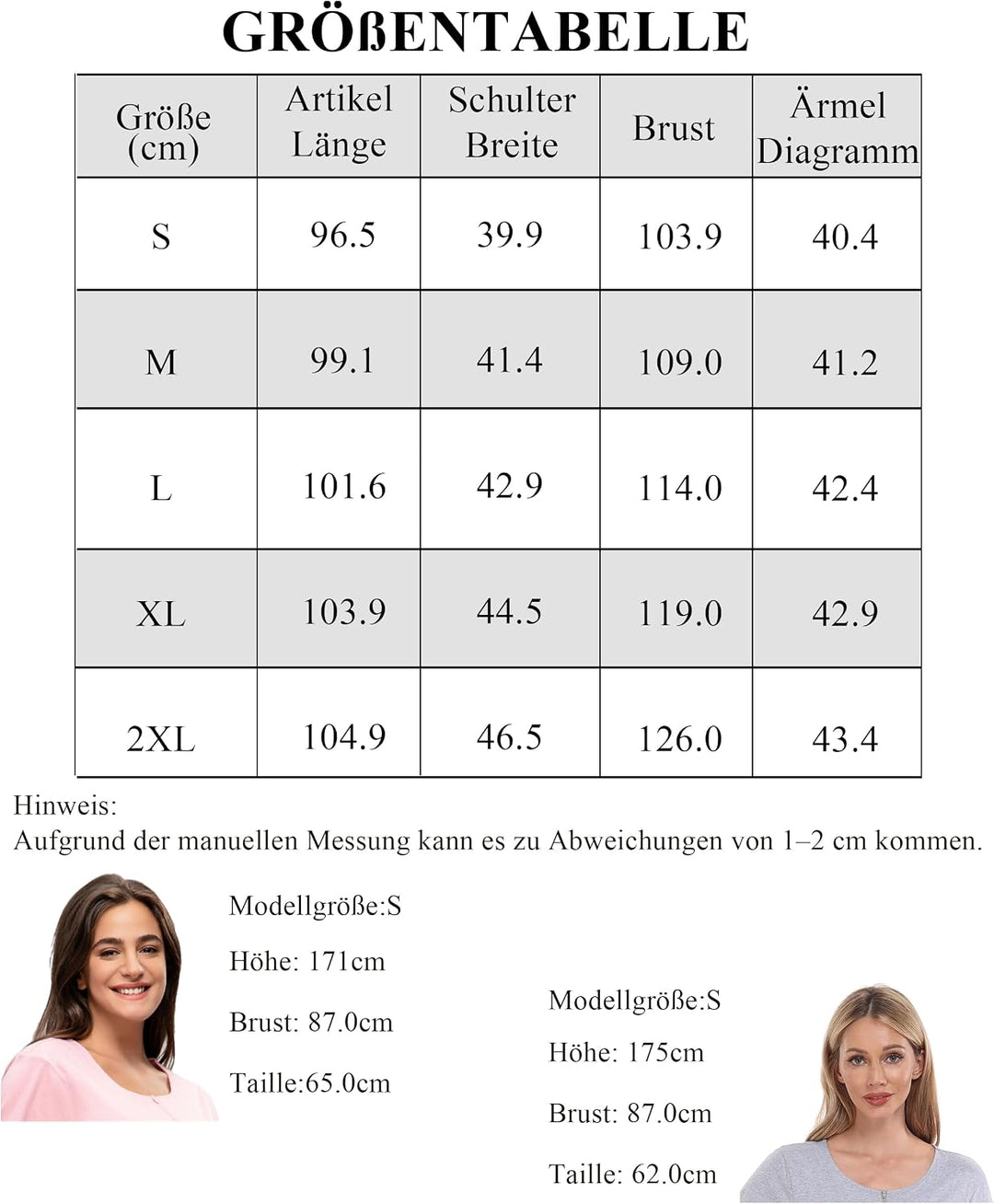 COLORFULLEAF 100% Baumwolle Morgenmantel Damen Leicht Bademantel Damen 3/4 Ärmel mit Reissverschluss