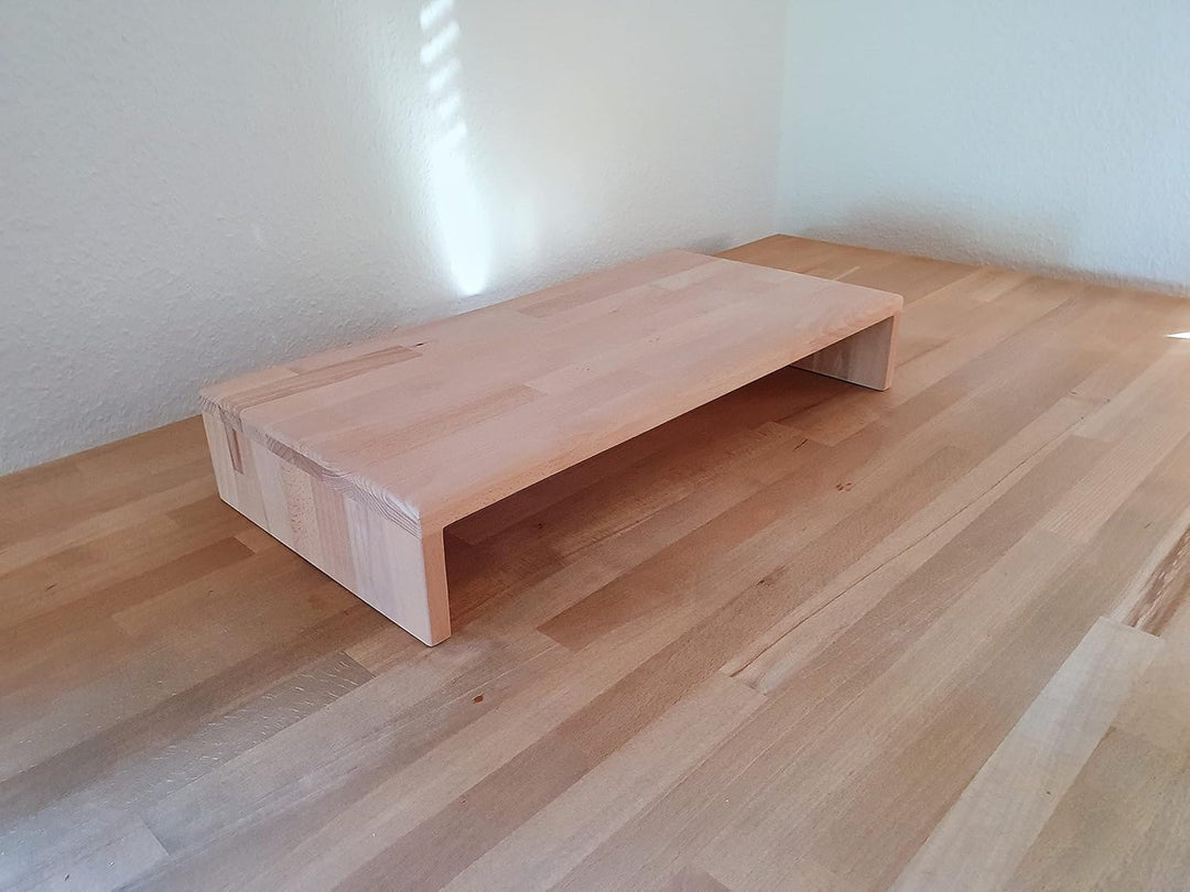 Monitorerhöhung Buche 60x30x10cm