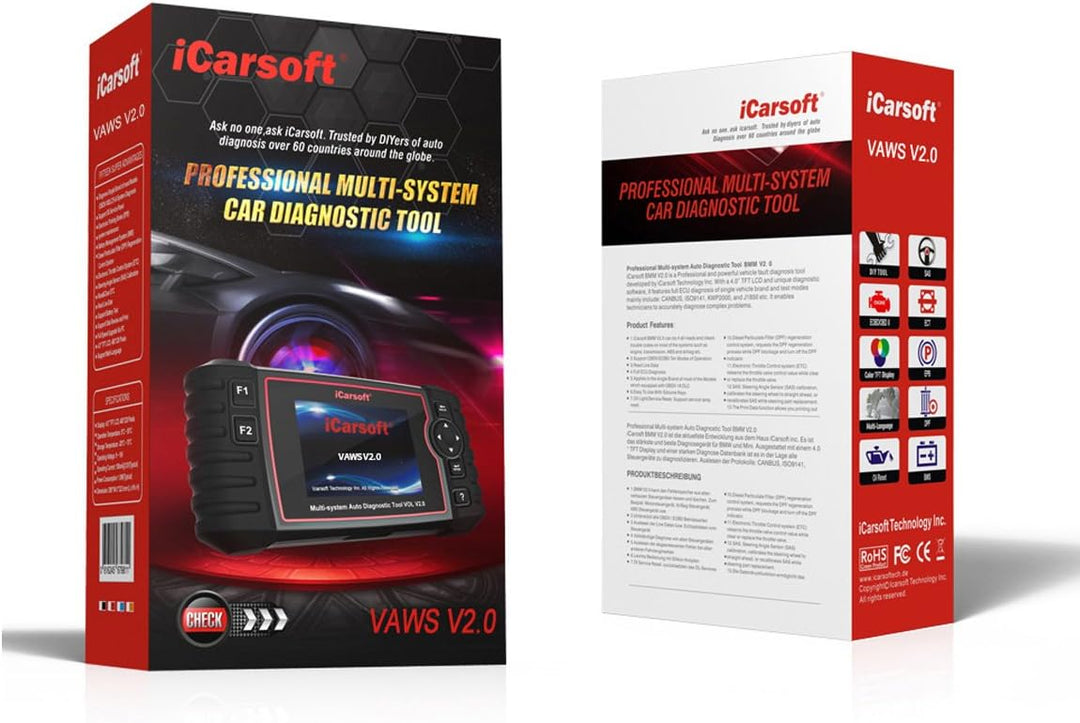 iCarsoft VAWS V2.0 Diagnosegerät