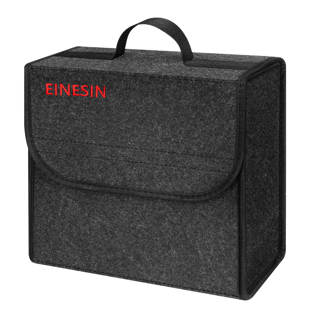 Einesin Auto Organizer Toolbag Grösse S, Kofferraum Organizer aus Filz mit Klett Fixierung, Auto Zub