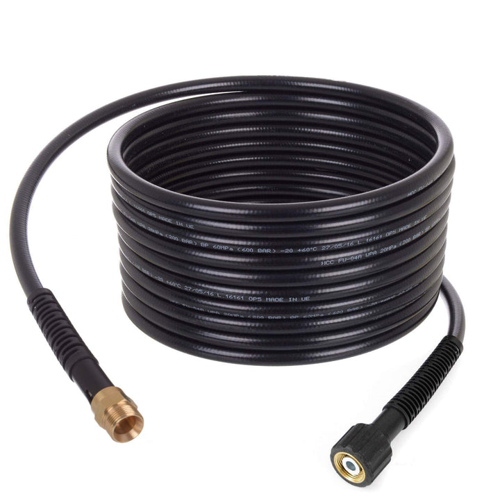 TECHKAR Hochdruckreiniger Schlauchverlängerung – Kärcher Verlängerungsschlauch Ersatz – 200bar kompa