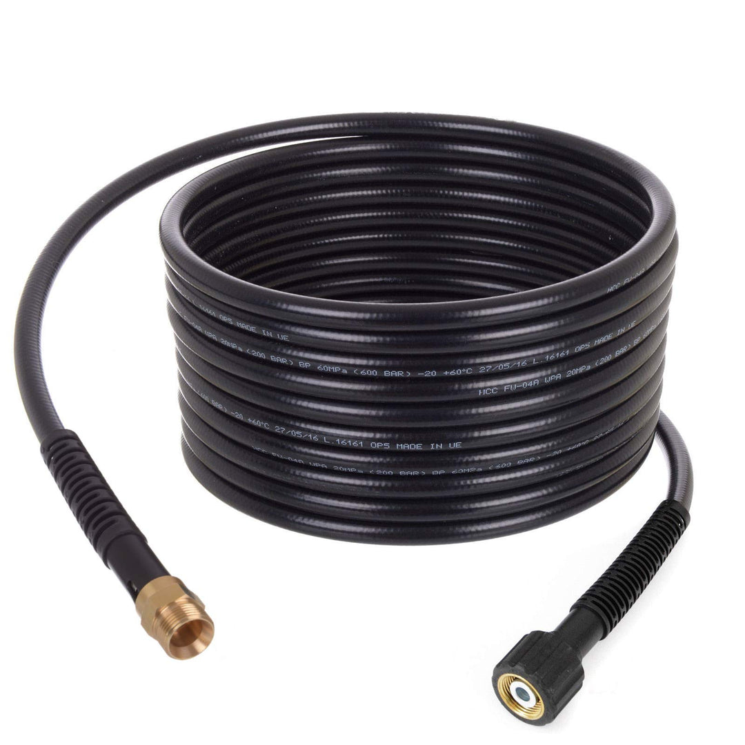 TECHKAR Hochdruckreiniger Schlauchverlängerung – Kärcher Verlängerungsschlauch Ersatz – 200bar kompa