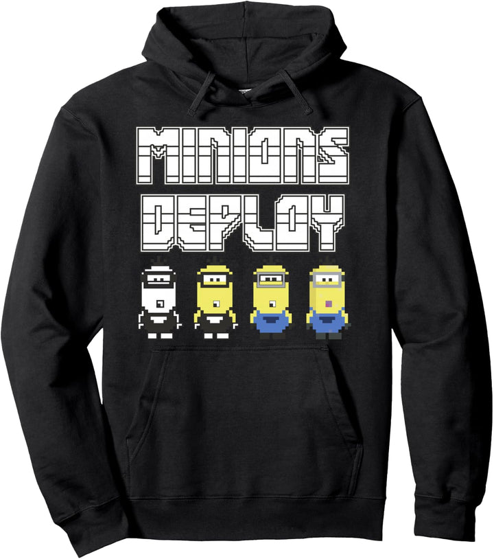 Despicable Me Minions Deploy 8-Bit Pullover Hoodie