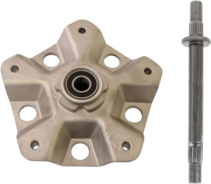 SECURA Messerspindel und Halter kompatibel mit Murray 31720x65 31621x66B Länge 197,0 mm