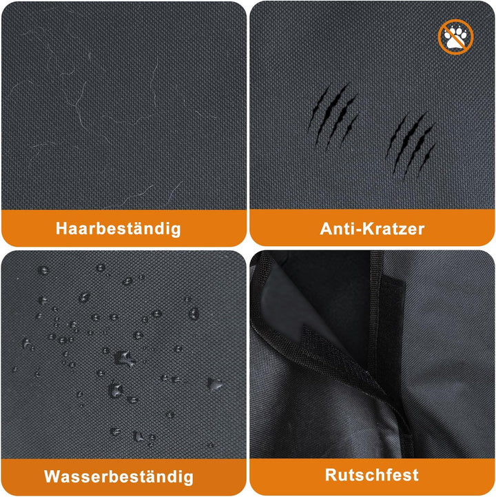 Alfheim Universal Kofferraumschutz - wasserabweisend & pflegeleicht - Ideale Autodecke für Hunde - S