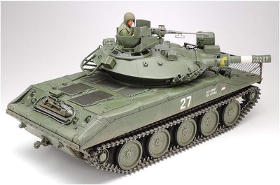 Tamiya 300036213 M5551 1:16 US M551 Sheridan Standmodell, originalgetreue Nachbildung, Modellbau, Pl