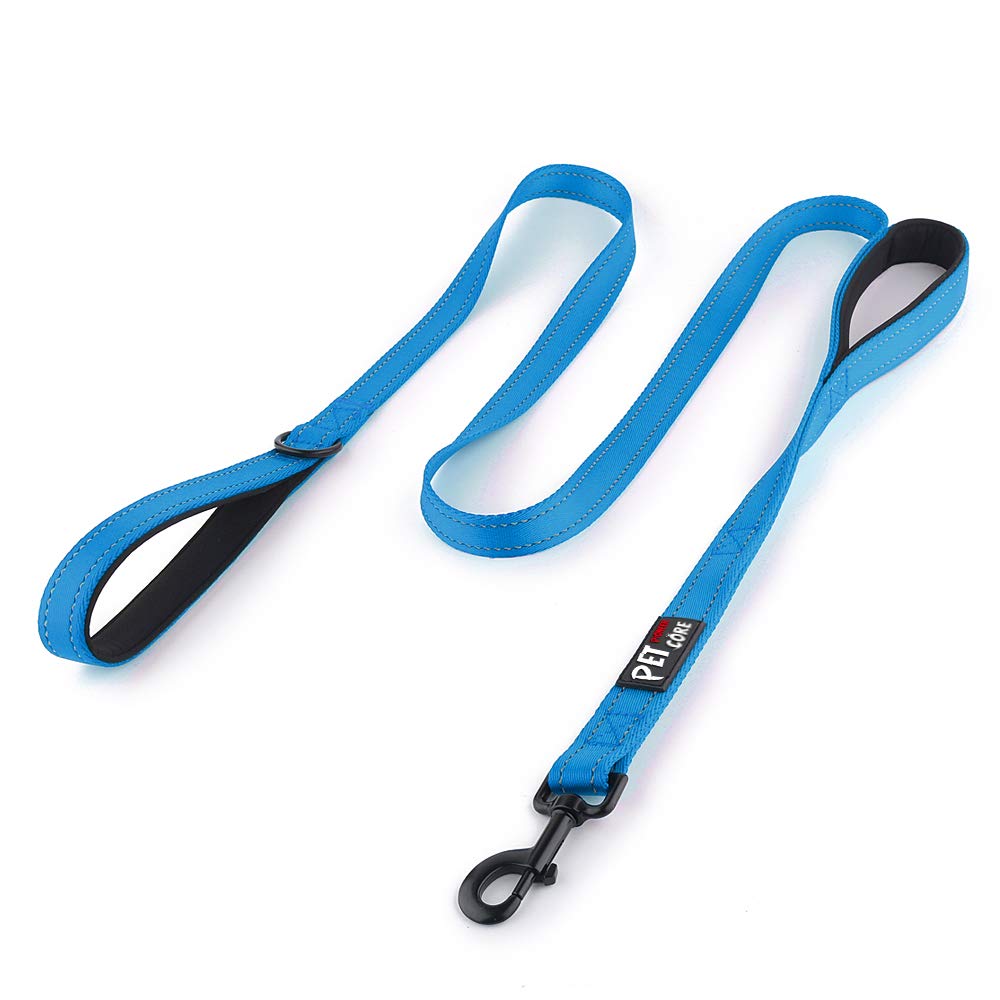 Plutus Pet Hundeleine mit doppeltem Griff, 1,5 m lang, für mittelgrosse und grosse Hunde | Reflektie