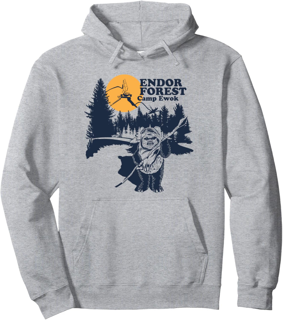 Star Wars Endor Forest Camp Ewok Pullover Hoodie