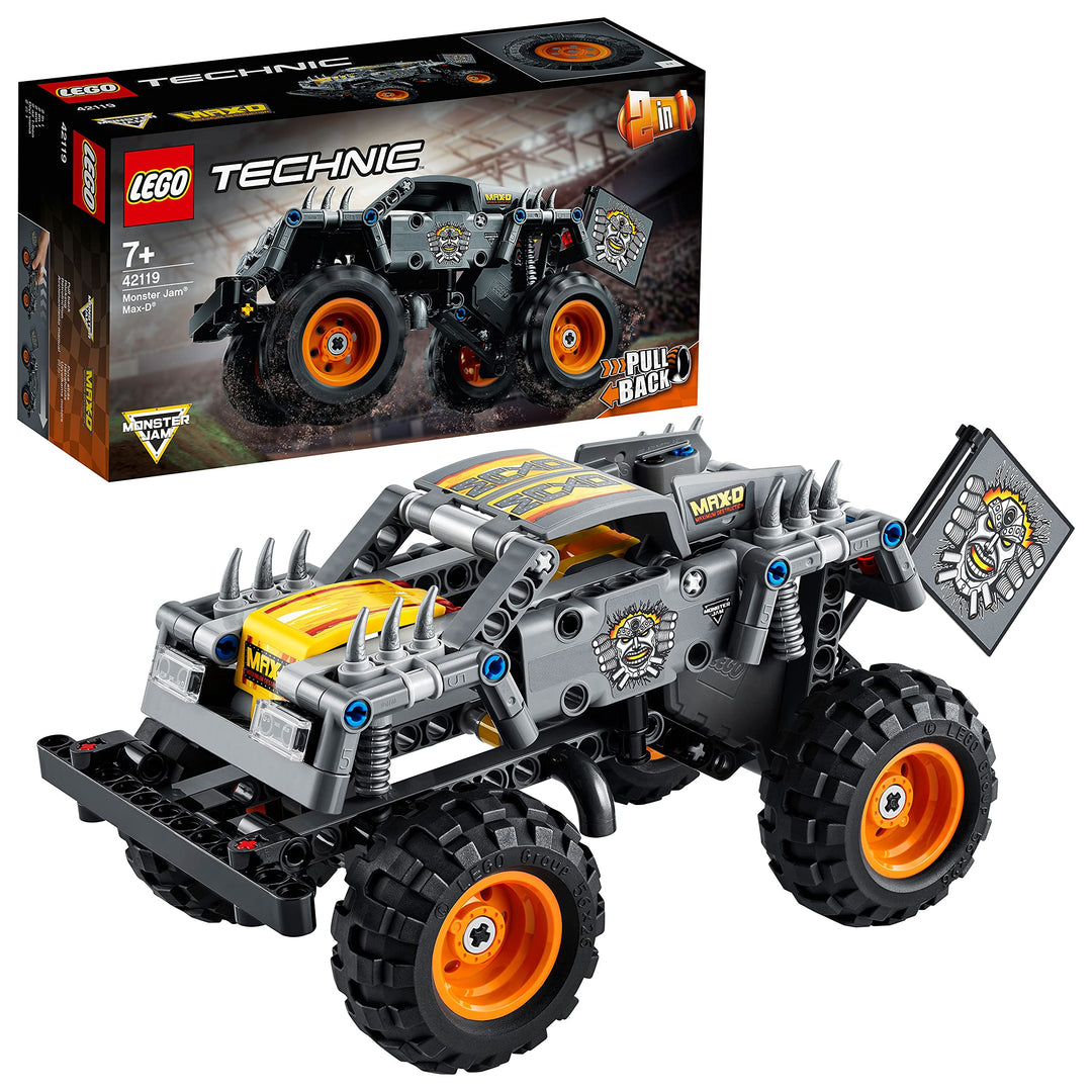 LEGO 42119 Technic Monster Jam™ Max-D™ Einzelbett, Einzelbett