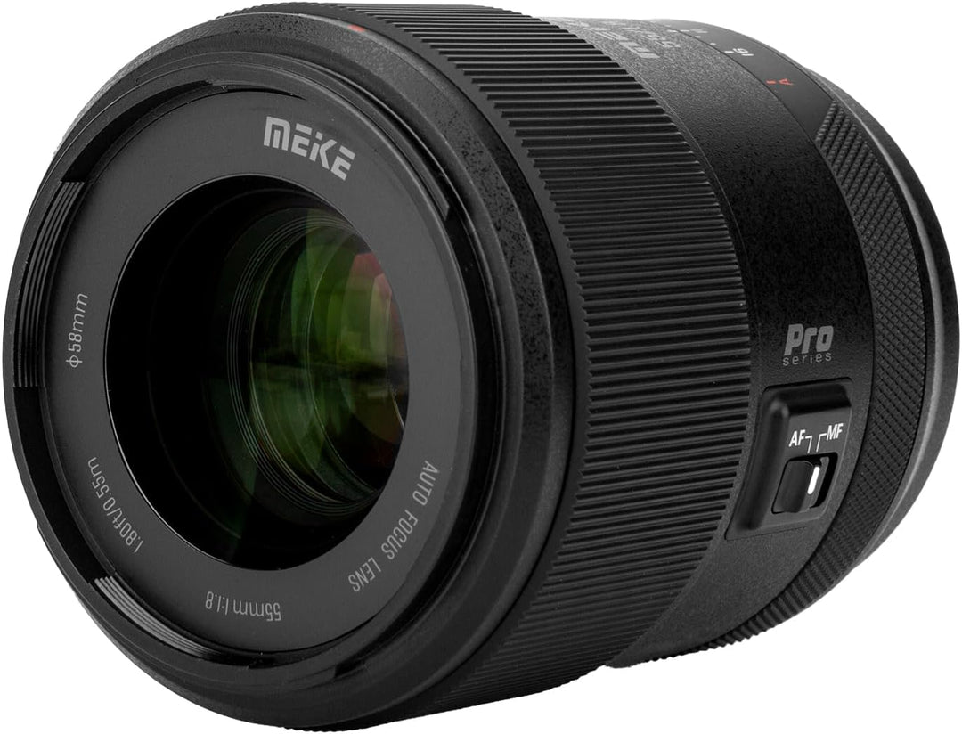 Meike 55 mm F1.8 Autofokus grosse Blende STM Vollformat Standard Prime Portrait Objektiv kompatibel