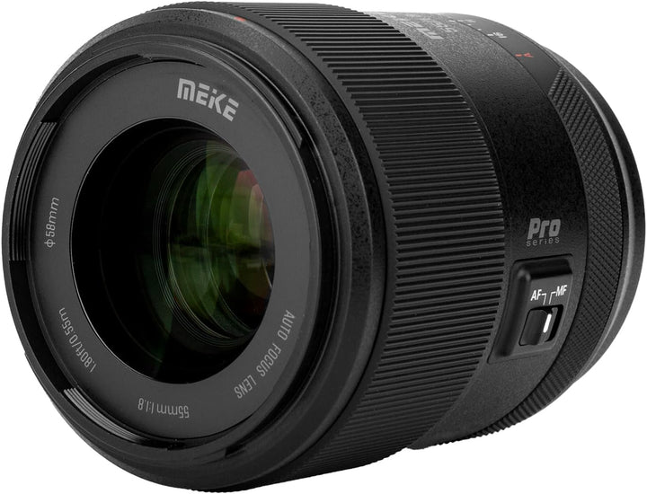 Meike 55 mm F1.8 Autofokus grosse Blende STM Vollformat Standard Prime Portrait Objektiv kompatibel