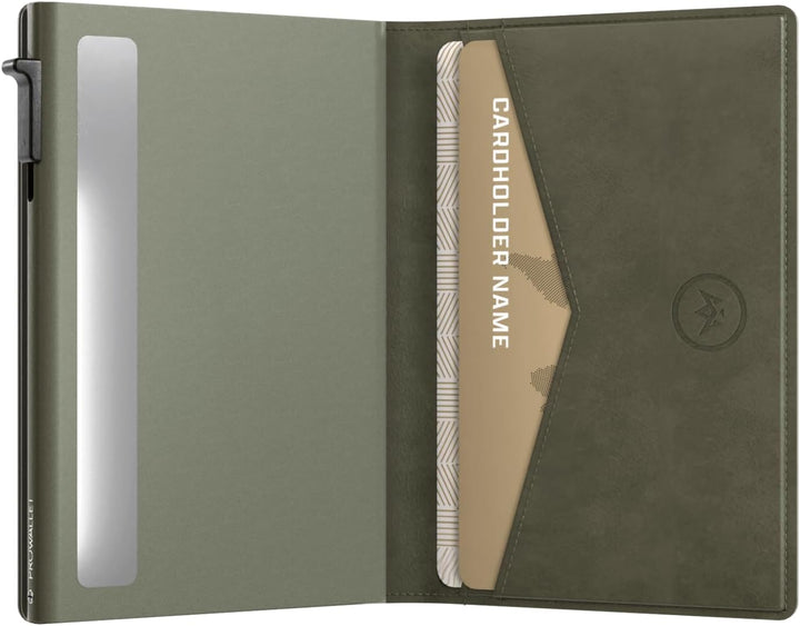 ProWallet Slim Deluxe - Slim Wallet mit RFID-Schutz 9,7 cm Schwarz, 9,7 cm Schwarz
