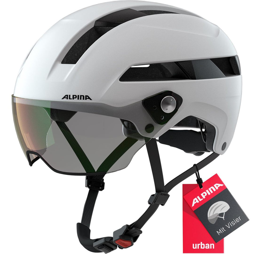 Alpina SOHO Visor V White MATT 52-56, 52-56