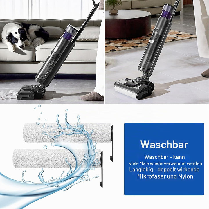 Bürstenwalze und Filter Zubehörset für JONR ED12 Pro Max Nass Trockensauger Ersatzteile (2 bürste, 2