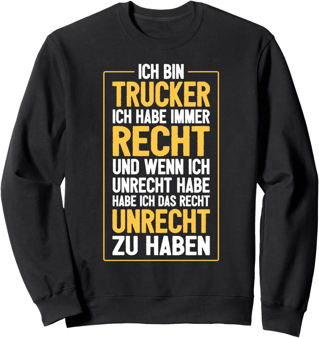 LKW-Fahrer Trucker Sweatshirt