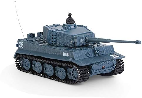 Tbest RC Panzer Fernbedienung Kampfpanzer Battle Panzer Tank Spielzeug mit Motor Turmbewegung und So