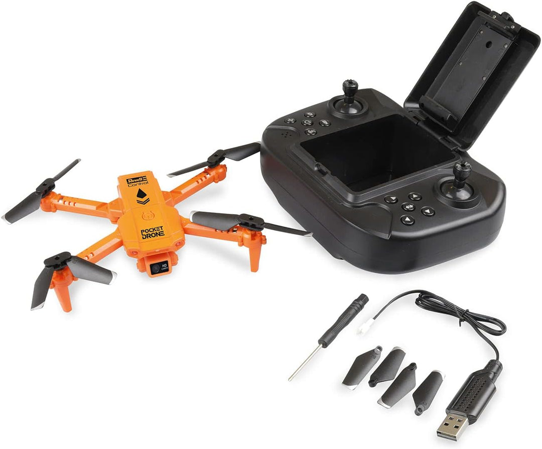 Revell Control 23810 RC Quadrocopter Pocket ferngesteuerterte Drone, Mehrfarbig