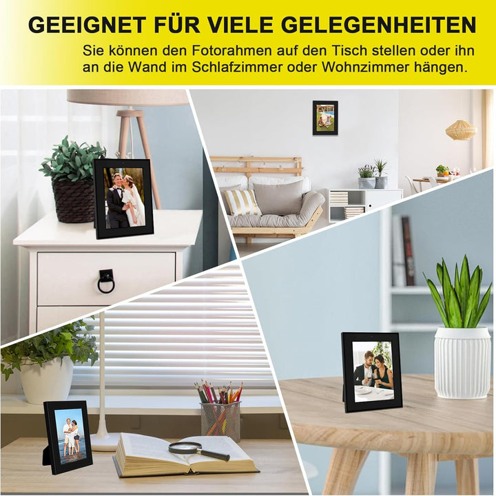 LXMIMI Bilderrahmen Kamera HD 1080P Kleine-Kamera, Fotorahmen Videokamera, Bilderrahmen Kleine Kamer