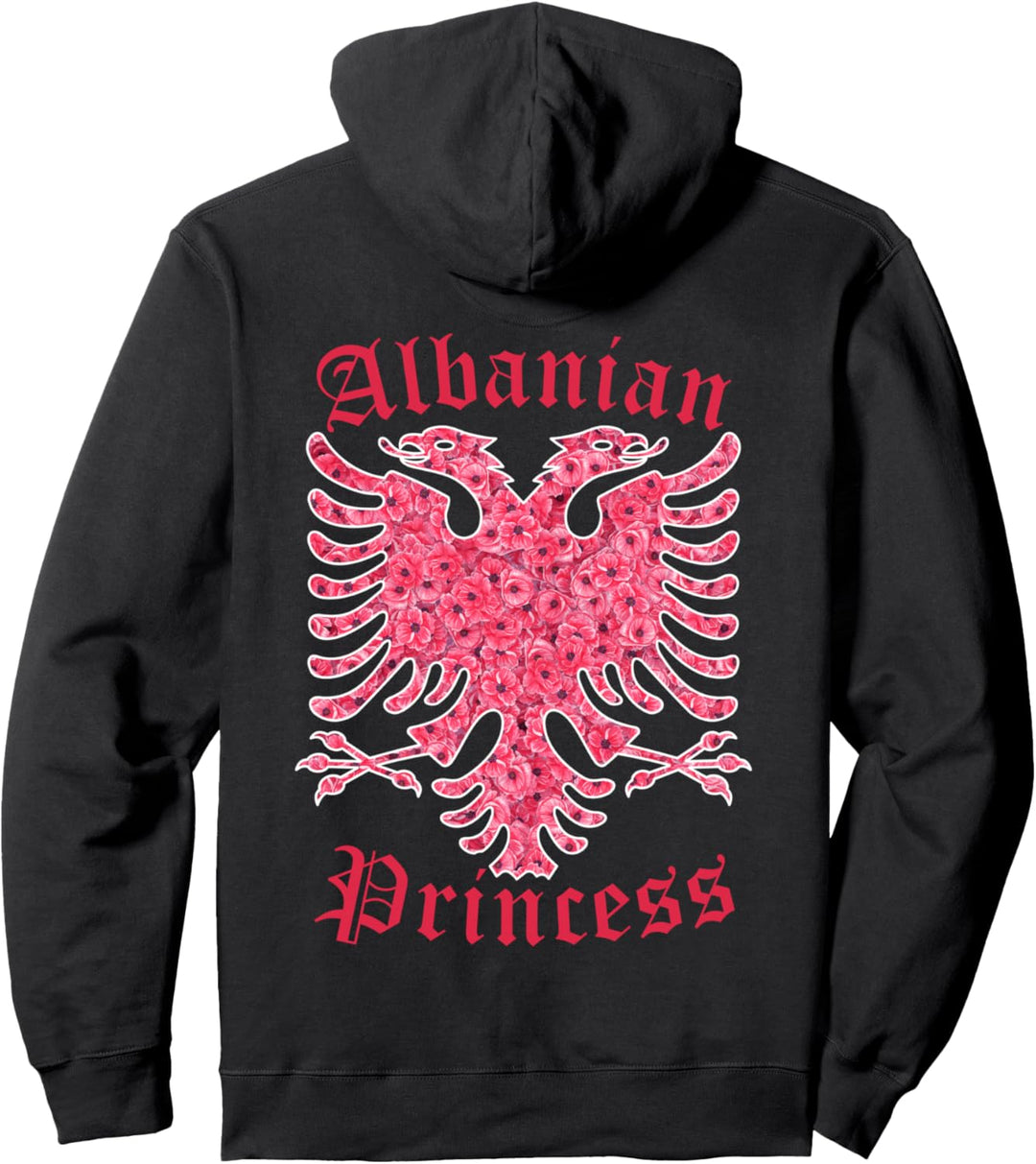 Albanische Prinzessin Albanische Frauen Damen Albanische Mädchen Pullover Hoodie