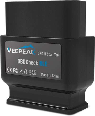 Veepeak OBDCheck BLE Bluetooth 4.0 OBD II Diagnosegerät Auto Diagnose Codeleser Scanner kompatibel m