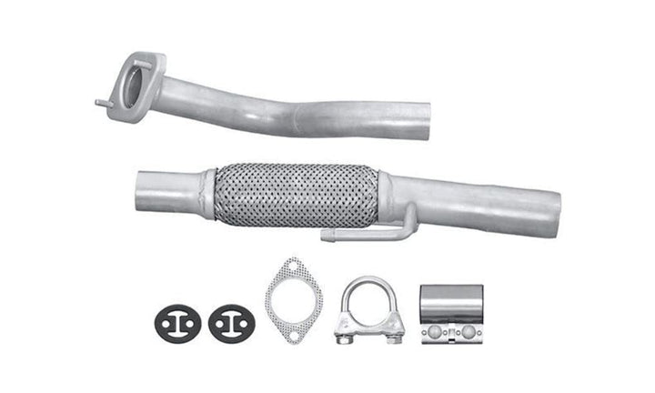 HELLA 8LA 366 005-301 Abgasrohr - Easy2Fit Kit - vorne - zweiteilig - Set mit Anbauteilen