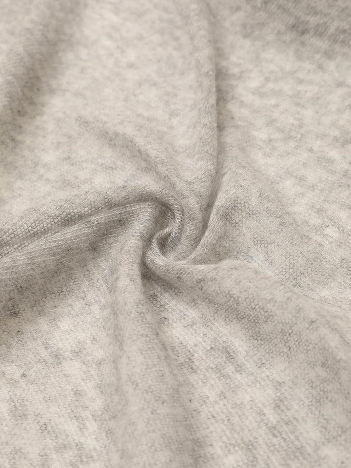 200/70 cm Wolken-Weich flauschig federleicht Damen 100% Kaschmir-Schal Cashmere Umschlagtuch Fransen