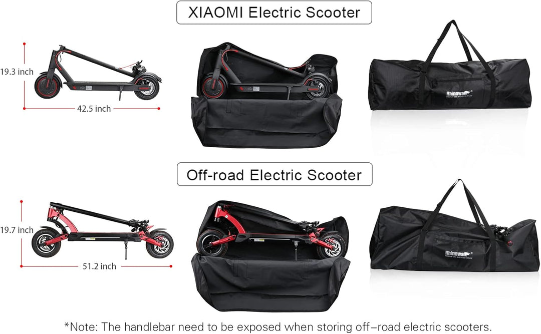 Rhinowalk Tragetasche Schutzhülle für Faltbare E-Scooter Xiaomi Mijia M365 Elektroroller Tragbare Tr