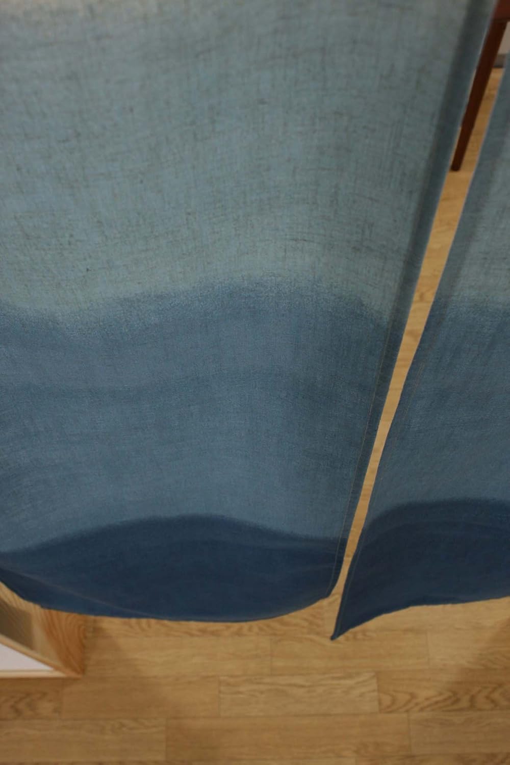 Noren Vorhang, Wandteppich, Blau, Grösse: 85 x 150 cm