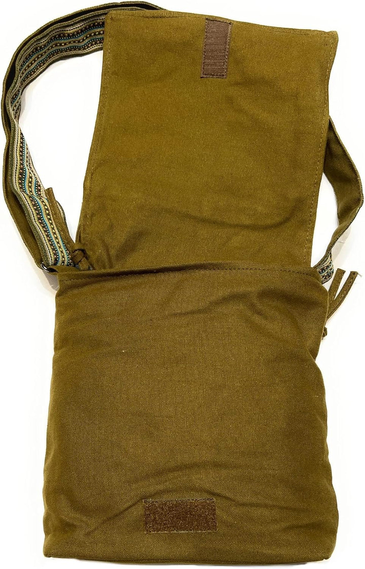 Macha Stofftasche mit Stickerei. Baumwoll-Schultertasche für Damen, indischer Stil, bunt, Rabat Boho