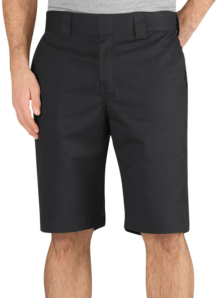 Dickies Herren 11 Inch Regular-Fit Stretch-Twill Arbeitsshort 30 Schwarz, 30 Schwarz