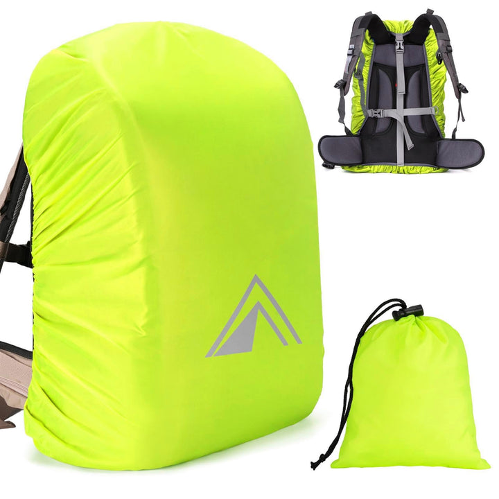 Regenschutz für Rucksäcke, Schultaschen, wasserdichter Rucksack-Regenschutz mit pyramidenförmigem Re